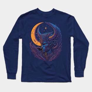 Lucifer at Night Time Long Sleeve T-Shirt